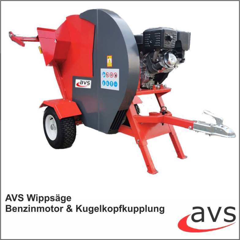 AVS Wippsäge Benzinmotor Kreissäge Wippkreissäge fahrbar