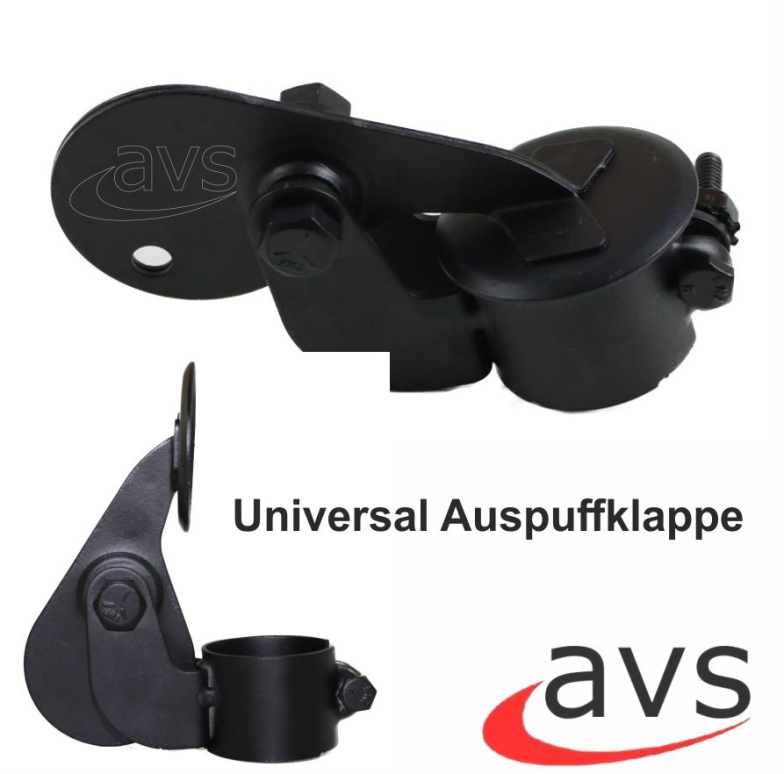 AVS Center Shop - Auspuffklappe 40 41 42 43 mm Wetterklappe