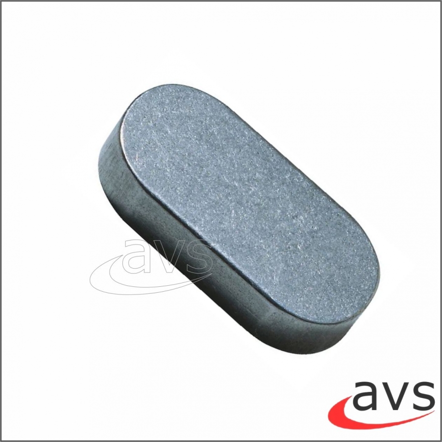 AVS Center Shop - Passfeder 10x8x63 hohe Form DIN 6885 Stahl Form A