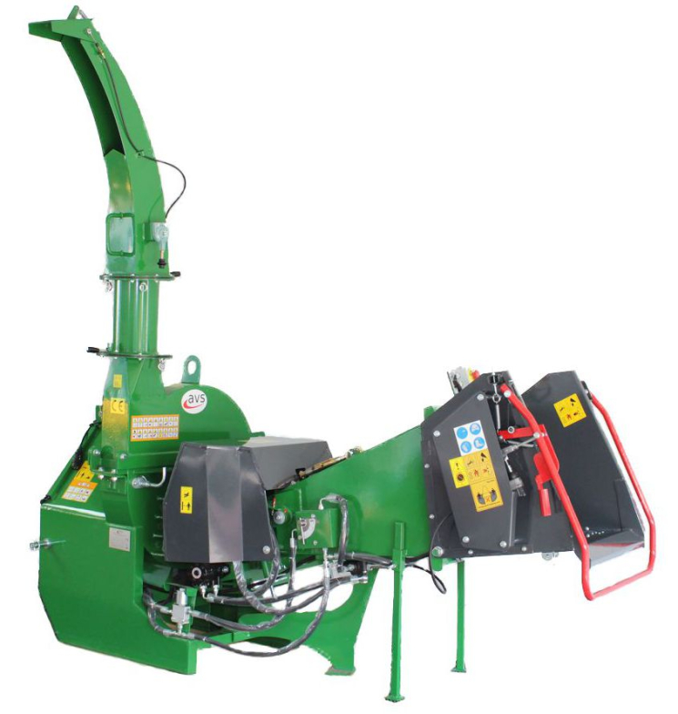 AVS Holzhäcksler BX-72RS Grün mit eigenem Hydrauliksystem Holzschredder Premium!