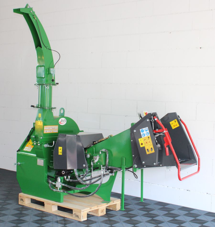 AVS Holzhäcksler BX-72RS Grün mit eigenem Hydrauliksystem Holzschredder Premium!