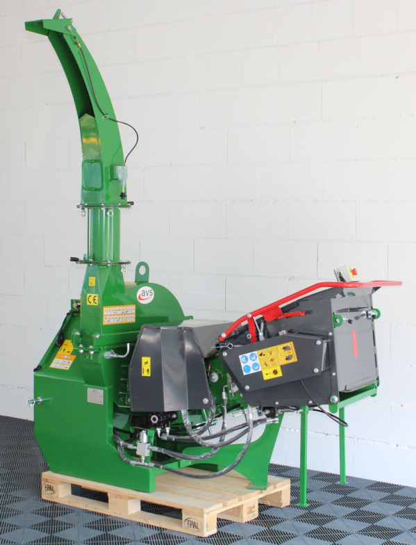 AVS Holzhäcksler BX-72RS Grün mit eigenem Hydrauliksystem Holzschredder Premium!