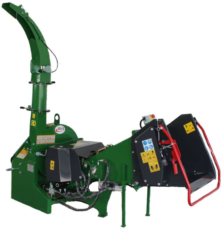 AVS Holzhäcksler BX-52RS Grün mit eigenem Hydrauliksystem Holzschredder Premium!