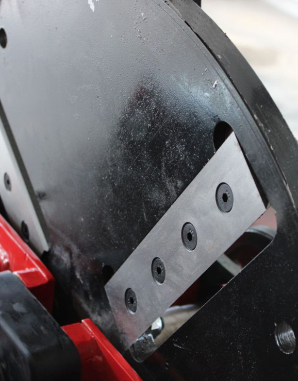 AVS Holzhäcksler BX-72RS Rot mit eigenem Hydrauliksystem Holzschredder Premium!