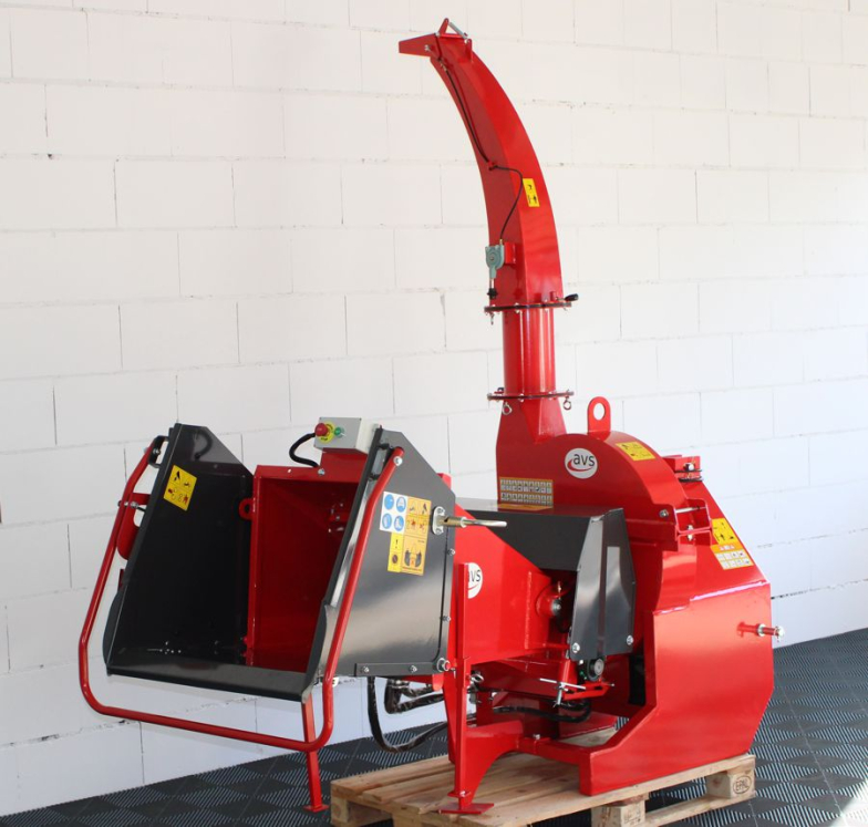 AVS Holzhäcksler BX-72RS Rot mit eigenem Hydrauliksystem Holzschredder Premium!