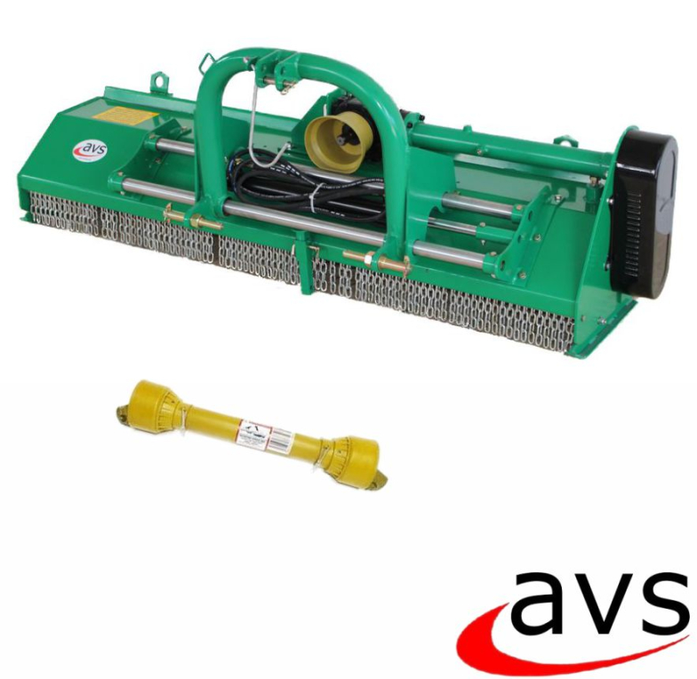 AVS Mulcher DP 205cm Schlegelmulcher hydraulisch verschiebbar Grün