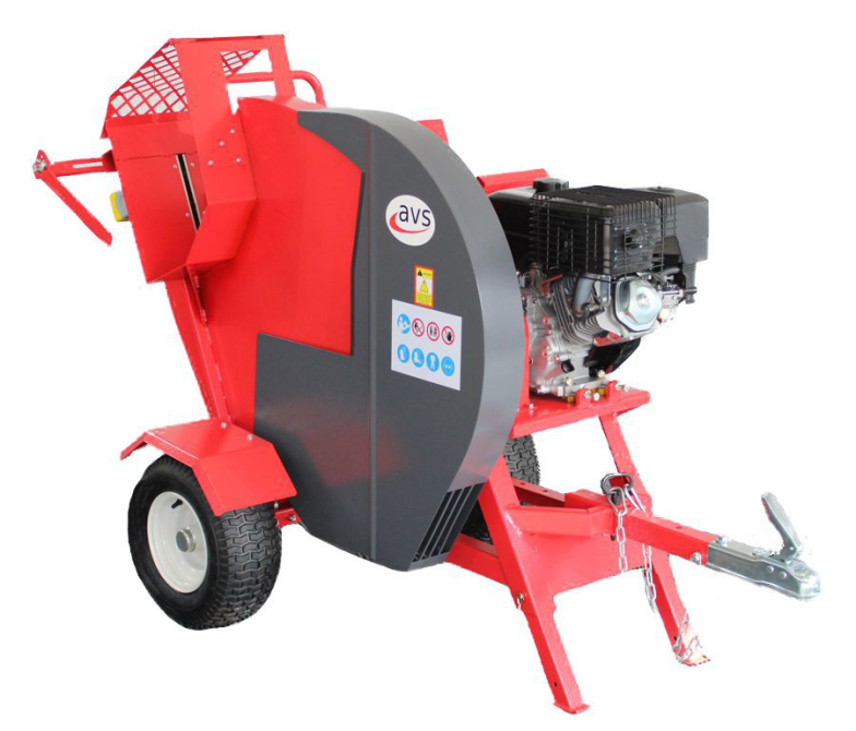 AVS Wippsäge HL-700 15PS Benzinmotor Kreissäge Wippkreissäge fahrbar