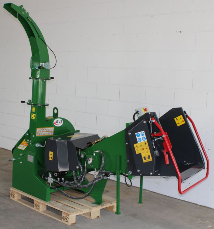 AVS Holzhäcksler BX-52RS Grün mit eigenem Hydrauliksystem Holzschredder Premium!