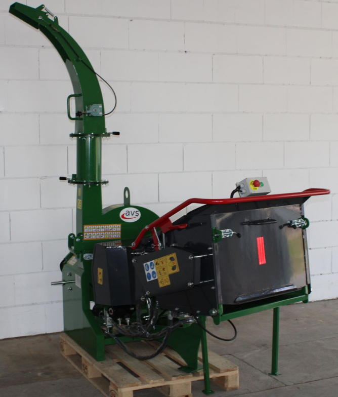 AVS Holzhäcksler BX-52RS Grün mit eigenem Hydrauliksystem Holzschredder Premium!