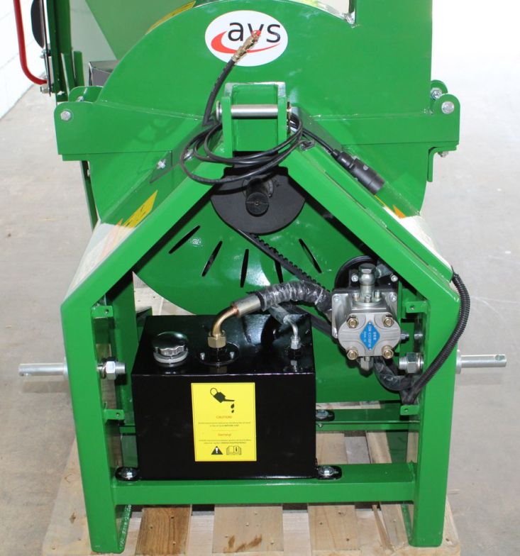 AVS Holzhäcksler BX-52RS Grün mit eigenem Hydrauliksystem Holzschredder Premium!