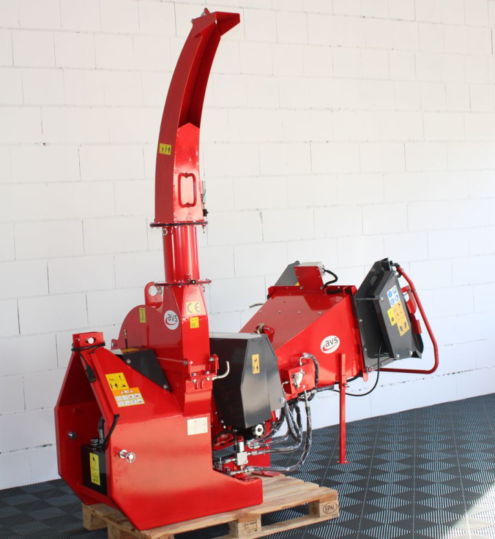 AVS Holzhäcksler BX-72RS Rot mit eigenem Hydrauliksystem Holzschredder Premium!