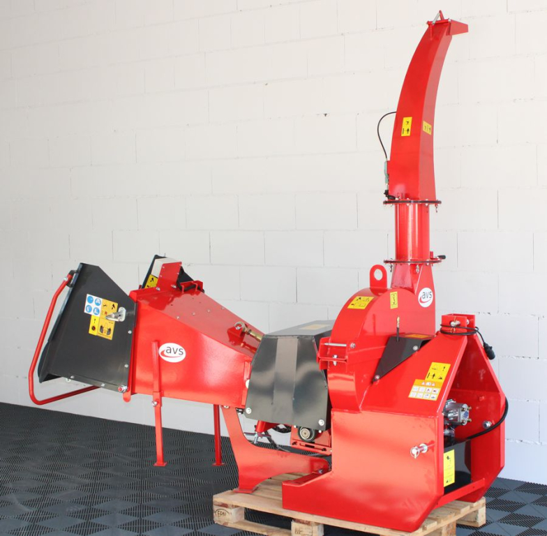 AVS Holzhäcksler BX-72RS Rot mit eigenem Hydrauliksystem Holzschredder Premium!
