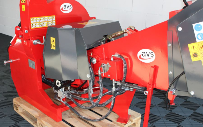 AVS Holzhäcksler BX-72RS Rot mit eigenem Hydrauliksystem Holzschredder Premium!