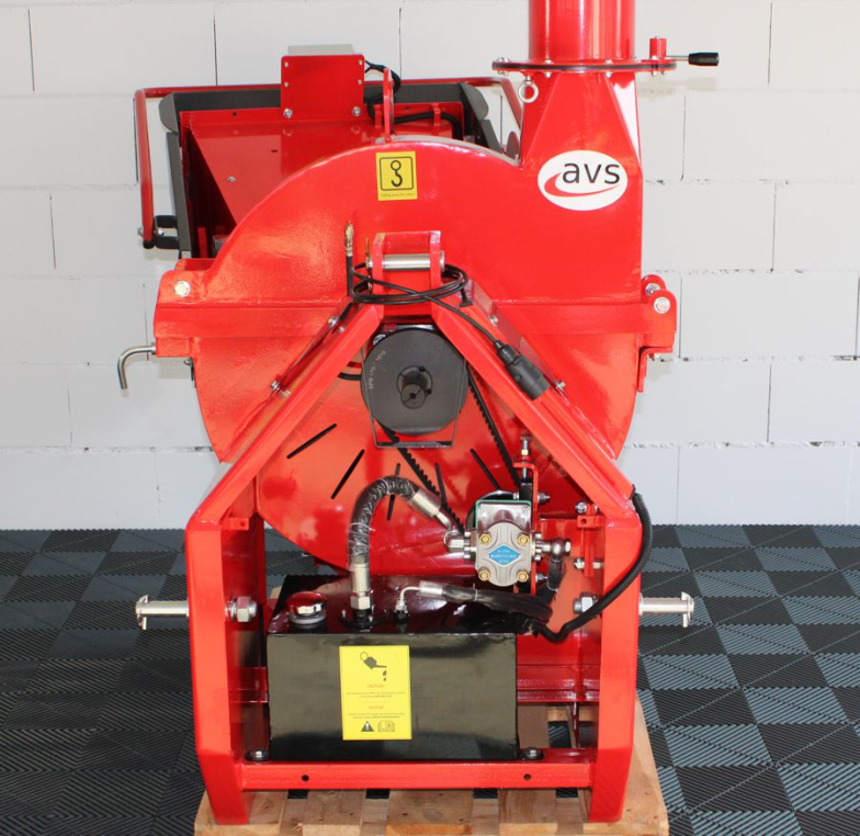 AVS Holzhäcksler BX-72RS Rot mit eigenem Hydrauliksystem Holzschredder Premium!